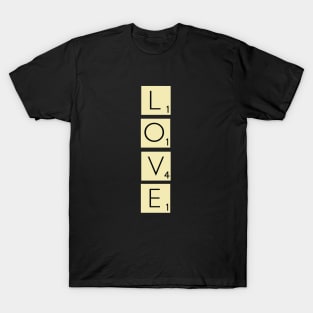 Scrabble Love T-Shirt